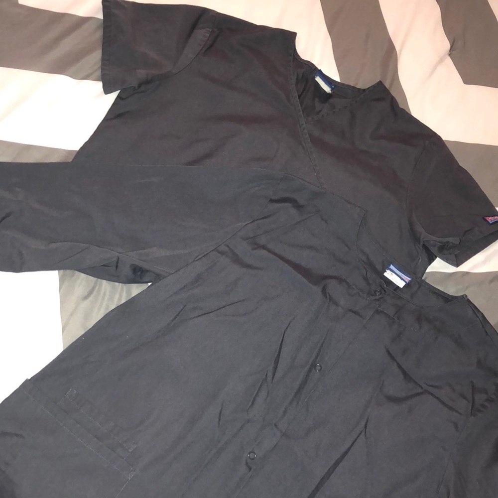 Scrub top an jacket set